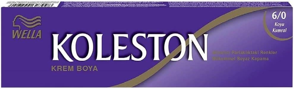 Wella Koleston 6.0 Koyu Kumral Tüp Saç Boyası