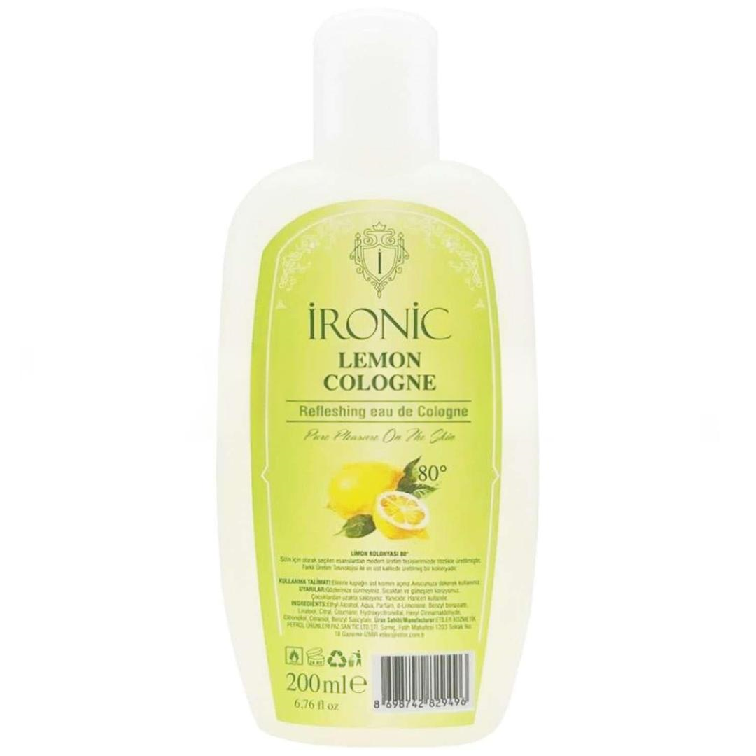 Ironic Limon Kolonyası 80° 200 ml