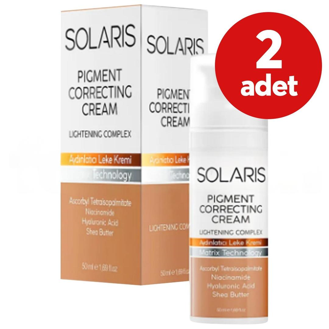 Solaris Aydınlatıcı Leke Kremi 50 ml - 2 Adet