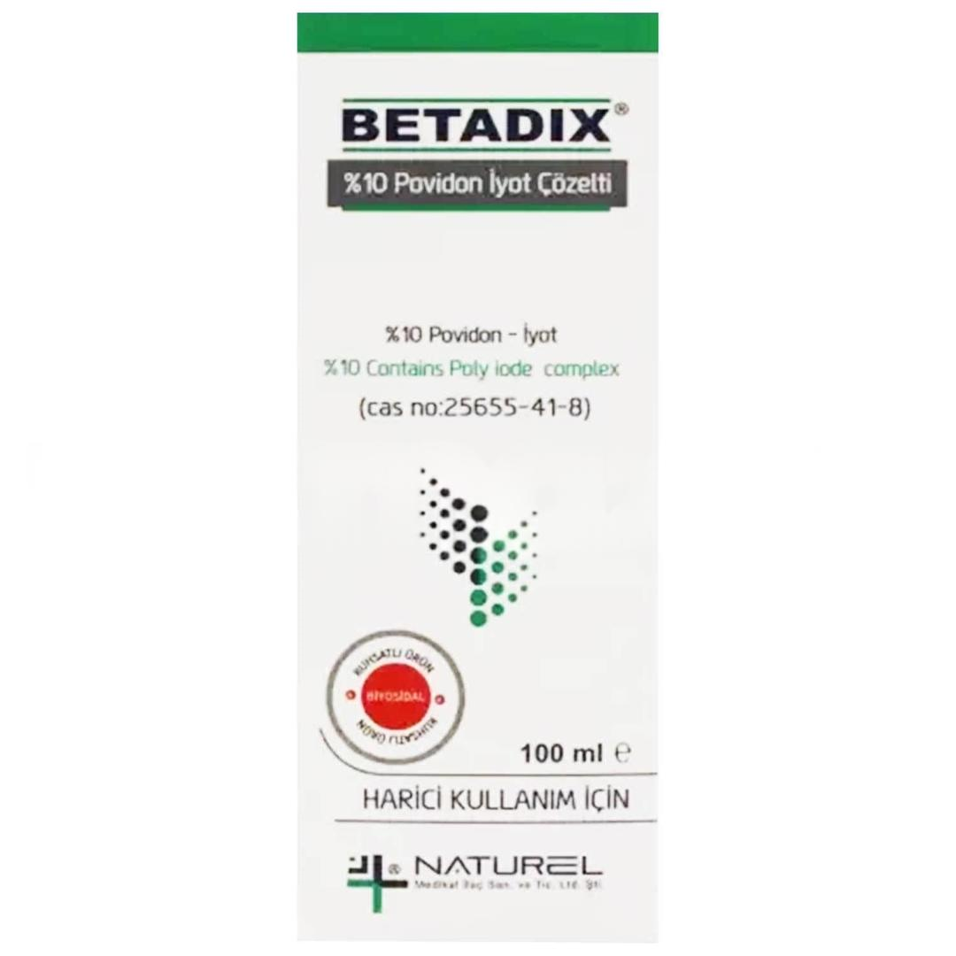 Betadix %10 Povidon İyot Çözelti Sprey 100 ml
