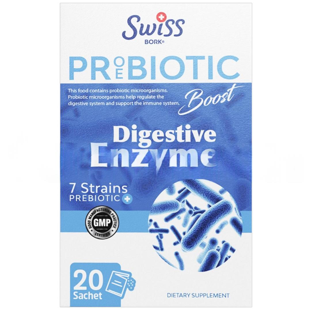 Swiss Bork Digestive Enzyme Boost 20 Şase
