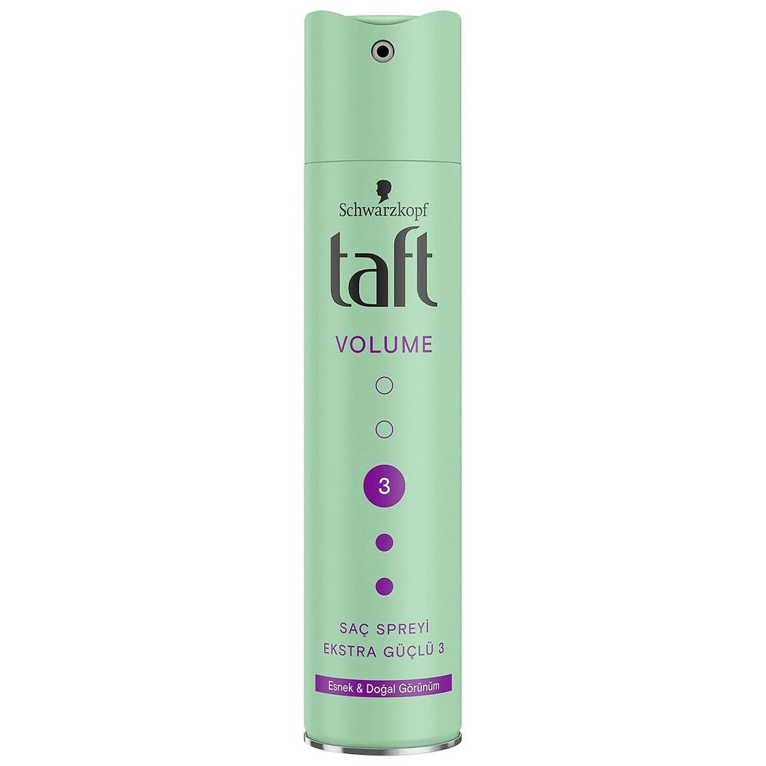 Taft Volume Saç Spreyi Ekstra Güçlü ve Hacimli Saçlar 250 ml