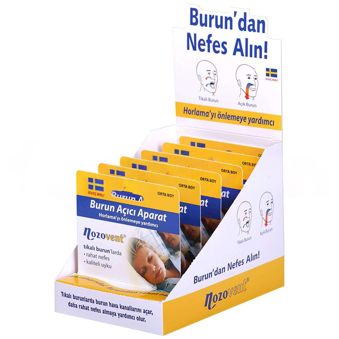 Nozovent Burun Açıcı Aparat - 6'lı Avantaj Kutu