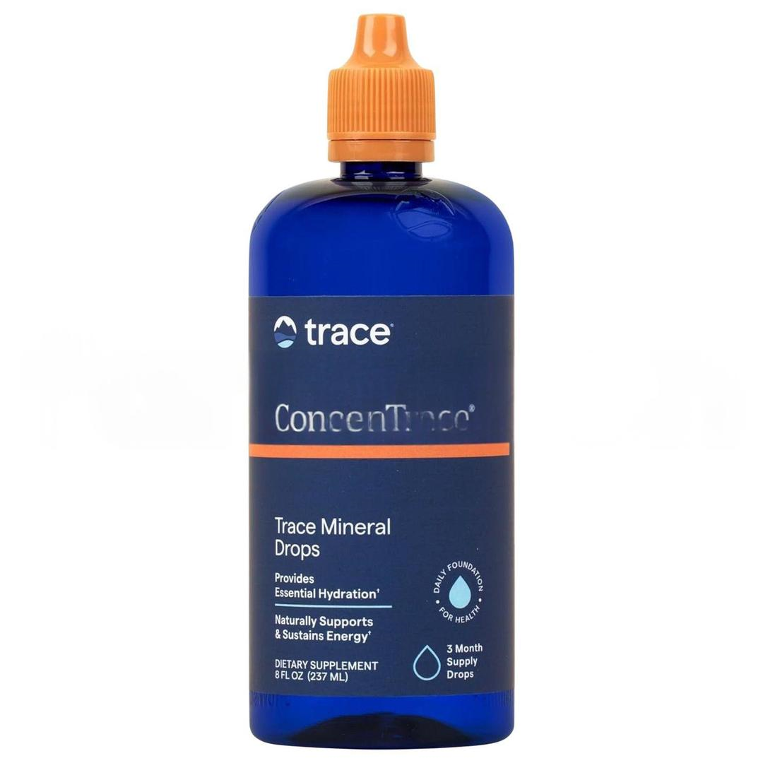 Trace Minerals Concentrace Trace Mineral Drops Full Spectrum 8 Fl Oz 237 ml - İthal