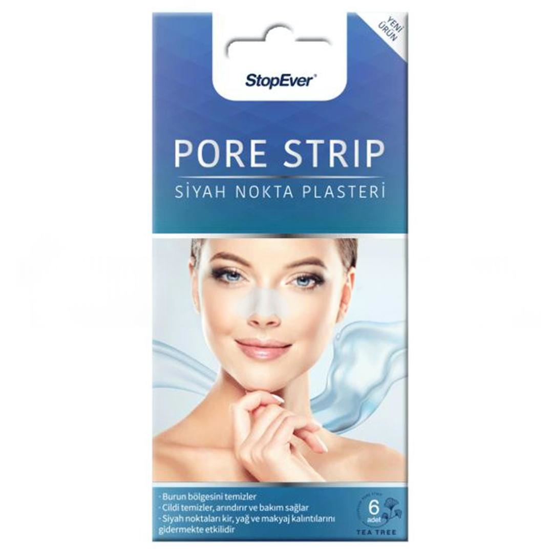 Stopever Pore Strip Siyah Nokta Bandı 6'lı 1 Paket