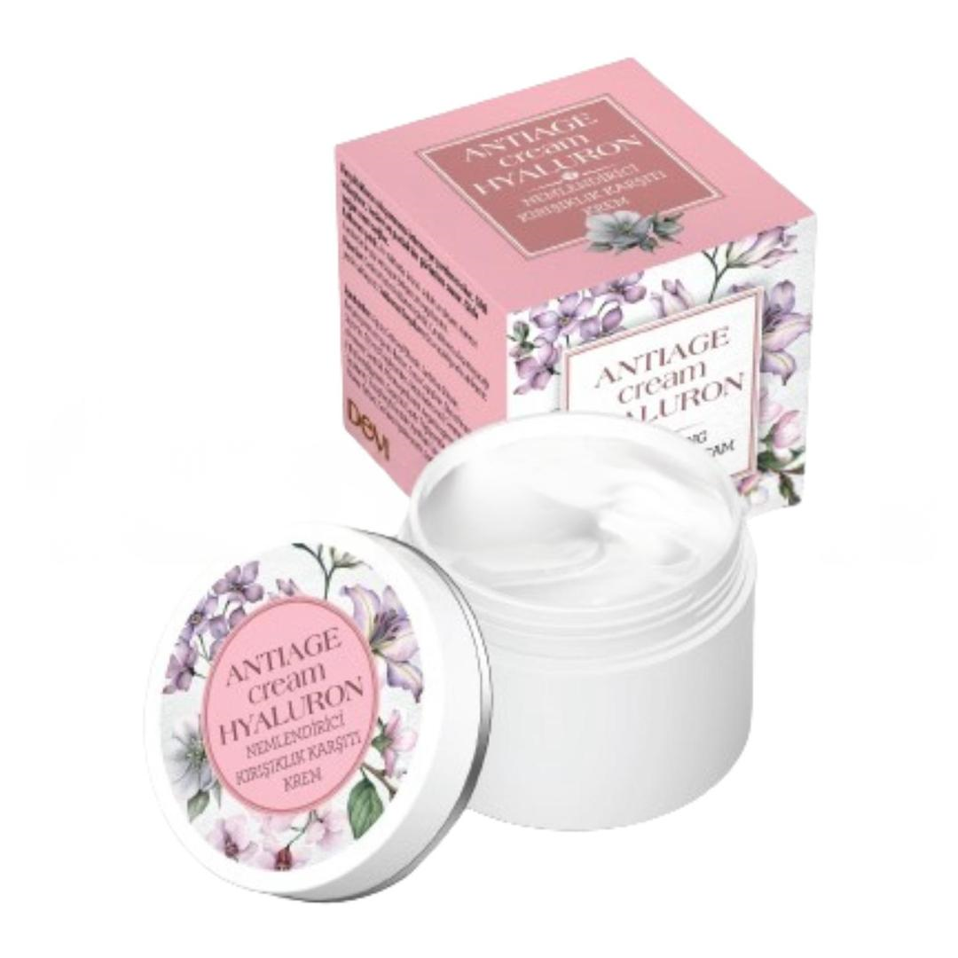Devi Anti Age Cream Hyaluron Yaşlanma Karşıtı Besleyici Cilt Bakım Kremi 50 ml