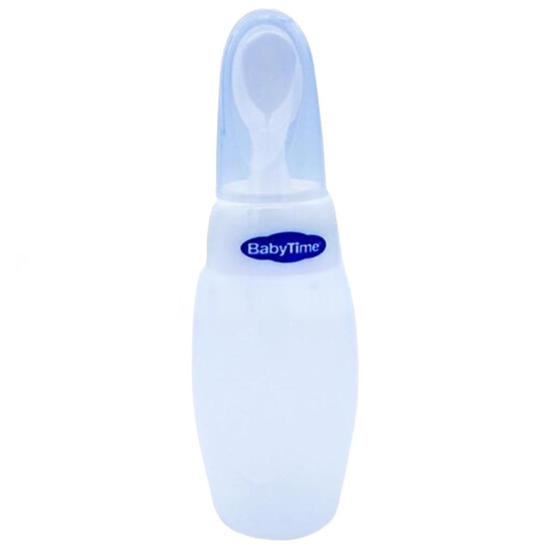 Babytime BT086 Kaşıklı Biberon - Beyaz