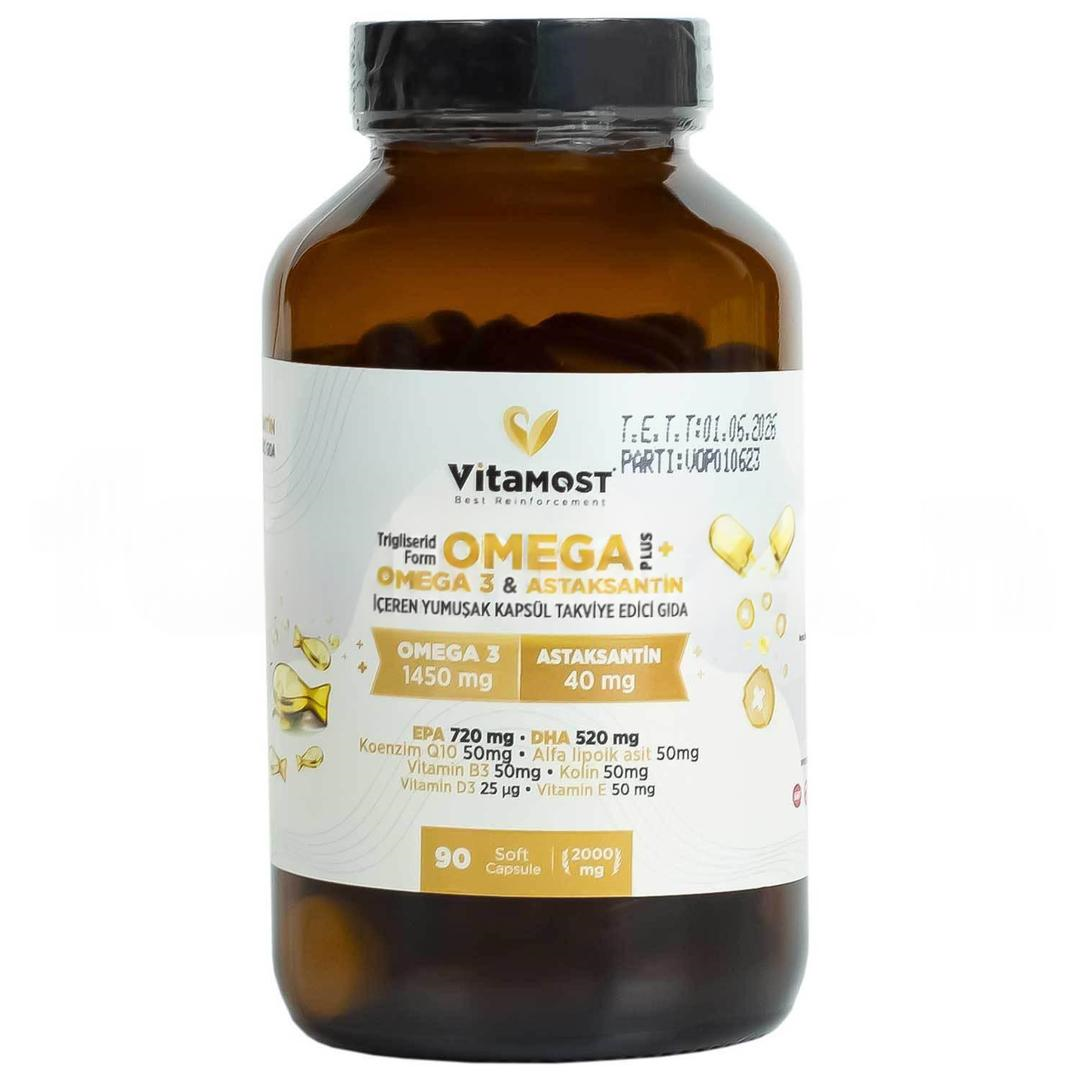 Vitamost Omega Plus 2000 mg 90 Softjel