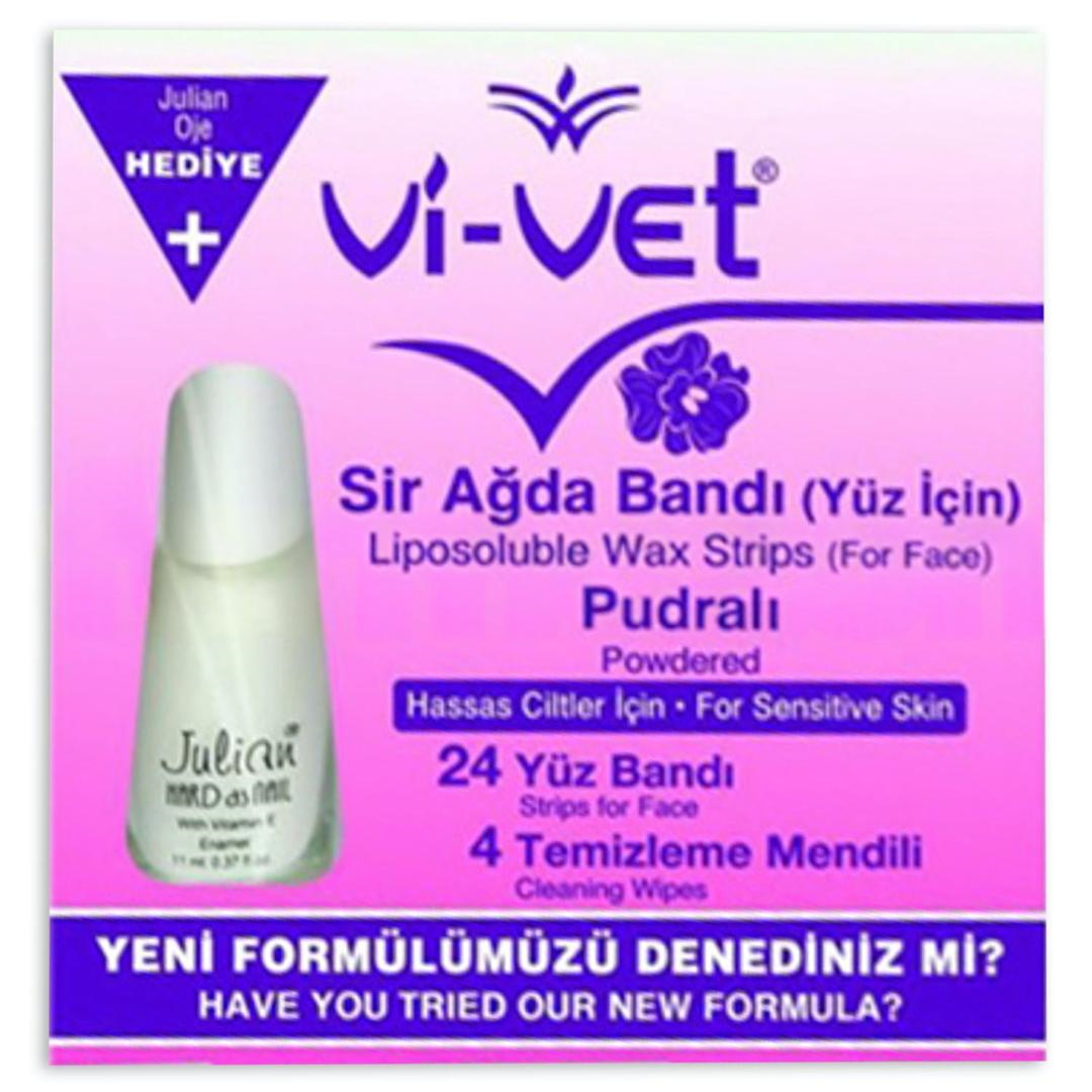 Vi-Vet Ağda Bandı Yüz Bölgesi Pudra 24'lü