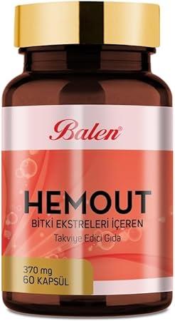 Balen Hemout 370 mg Bitki Ekstreleri 60 Kapsül