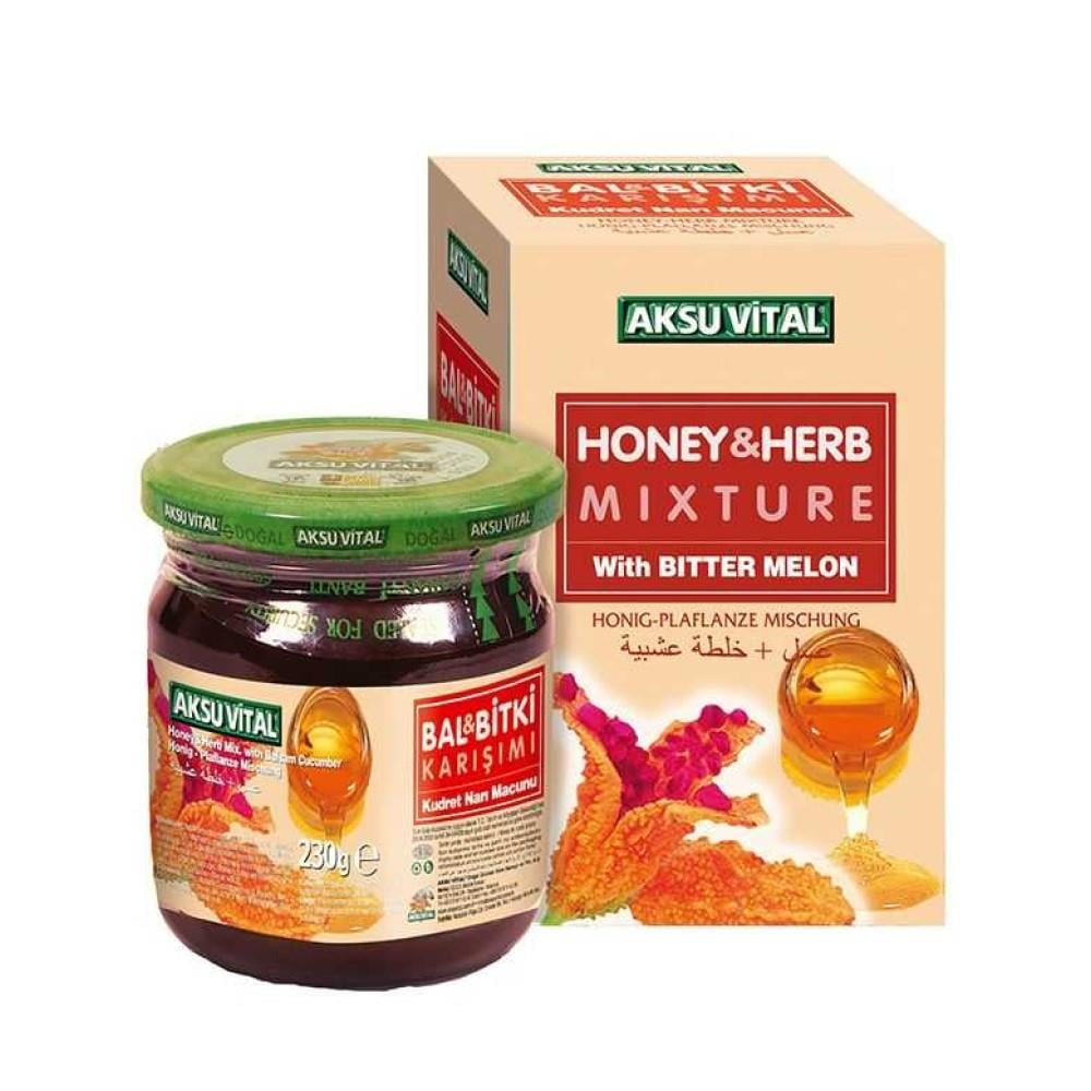 Aksu Vital Bal & Bitki Karışımlı Kudret Narı Macunu 230 g
