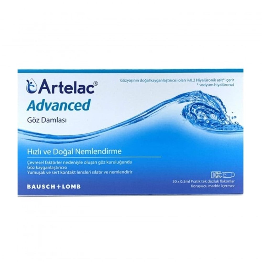 Artelac Advanced Göz Damlası 30 x 0,5 ml