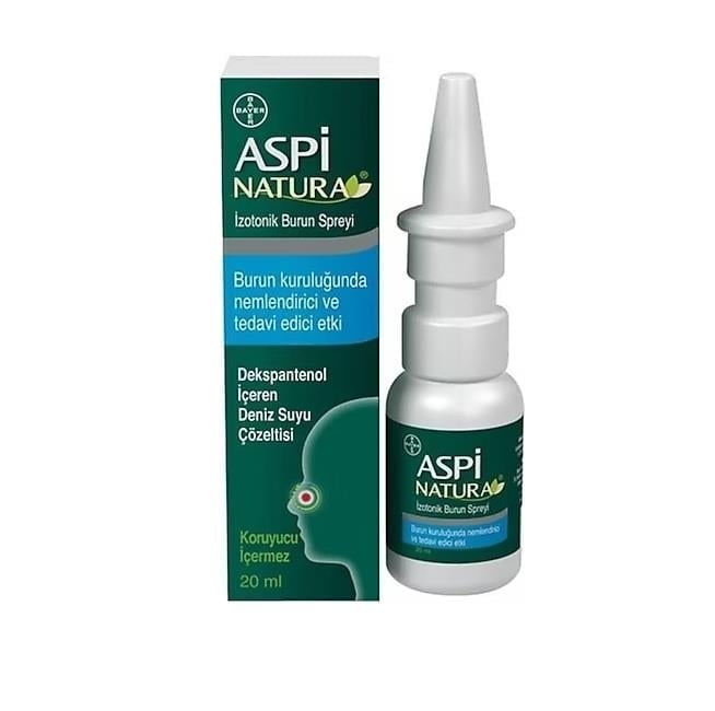 Aspinatura İzotonik Burun Spreyi 20 ml
