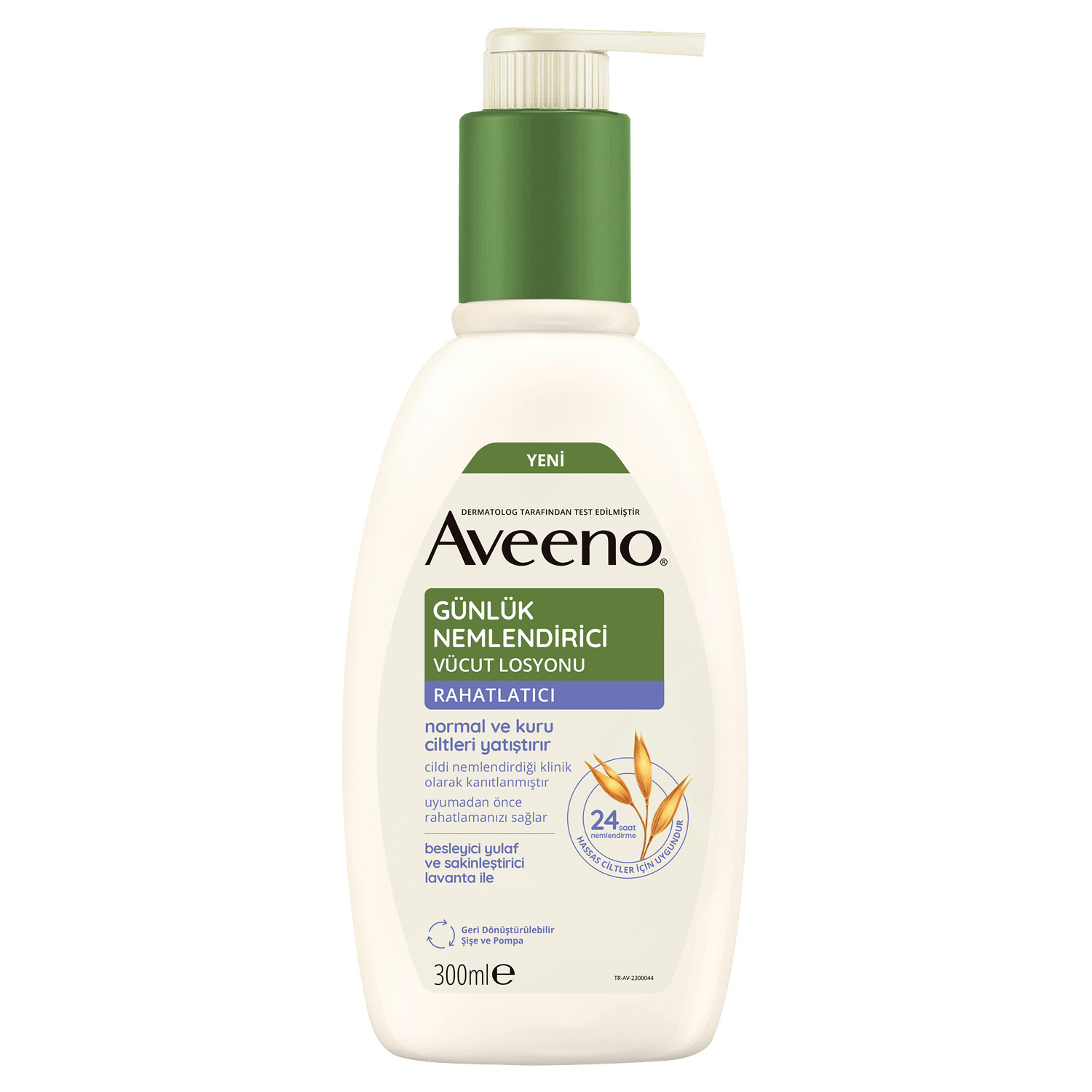 Aveeno Lavantalı Günlük Nemlendirici Vücut Losyonu 300 ml