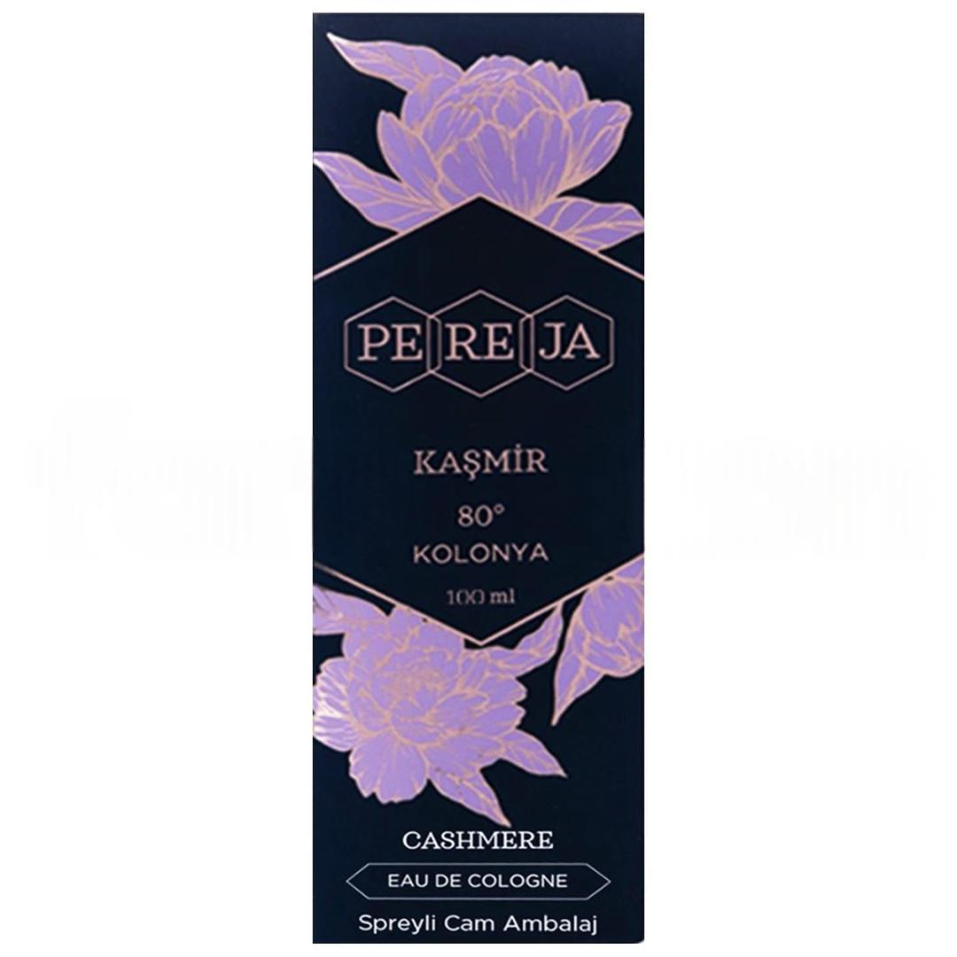 Pereja Spreyli Cam Şişe Kaşmir Kolonya 100 ml