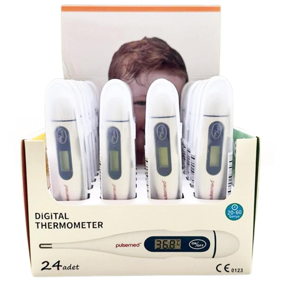 Pulsemed Dijital Ateş Ölçer KFT-04 - Stant 24'lü