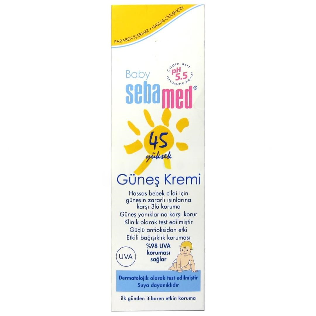 Sebamed Güneş Baby SPF45 Krem 75 ml