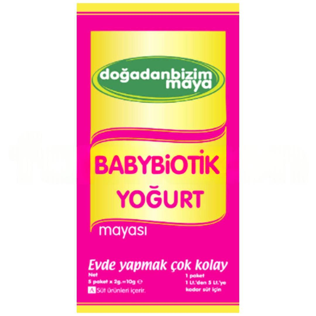Doğadan Bizim Babybiotik Yoğurt Mayası 2 gr - 5'li Paket