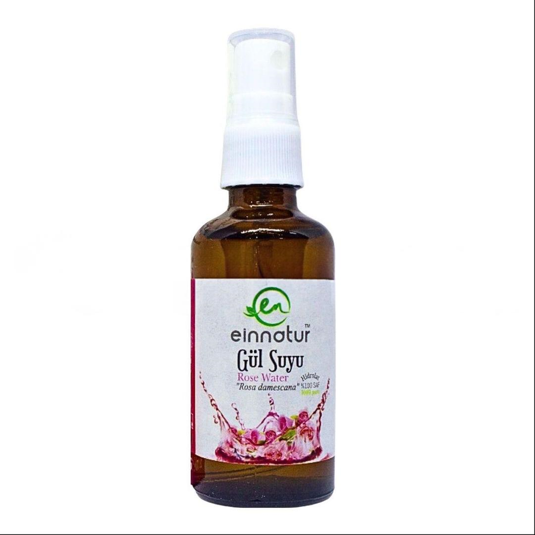 Einnatur Gül Suyu Doğal Yağlı Rosa Damascena Hidrosolü %100 Saf 100 ml