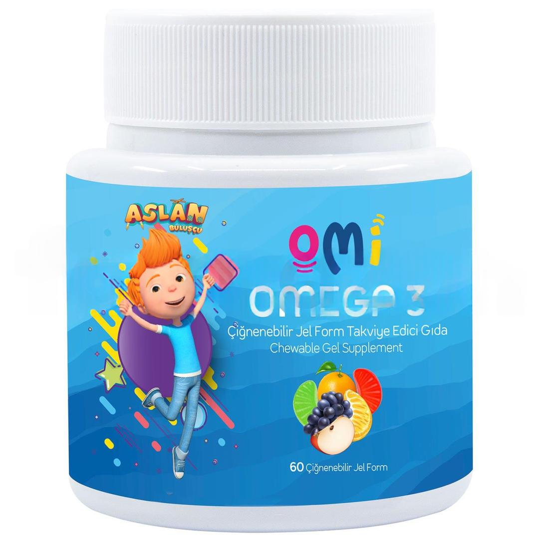 Omi Omega-3 60 Çiğnenebilir Jel Form