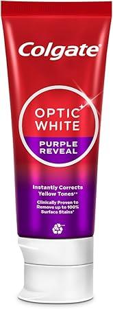 Colgate Optic White Purple Reveal Beyazlatıcı 75 ml Diş Macunu