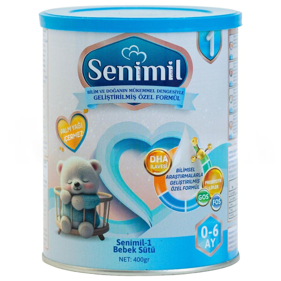 Senimil Bebek Sütü Teneke Kutu 0-6 Ay 400 gr