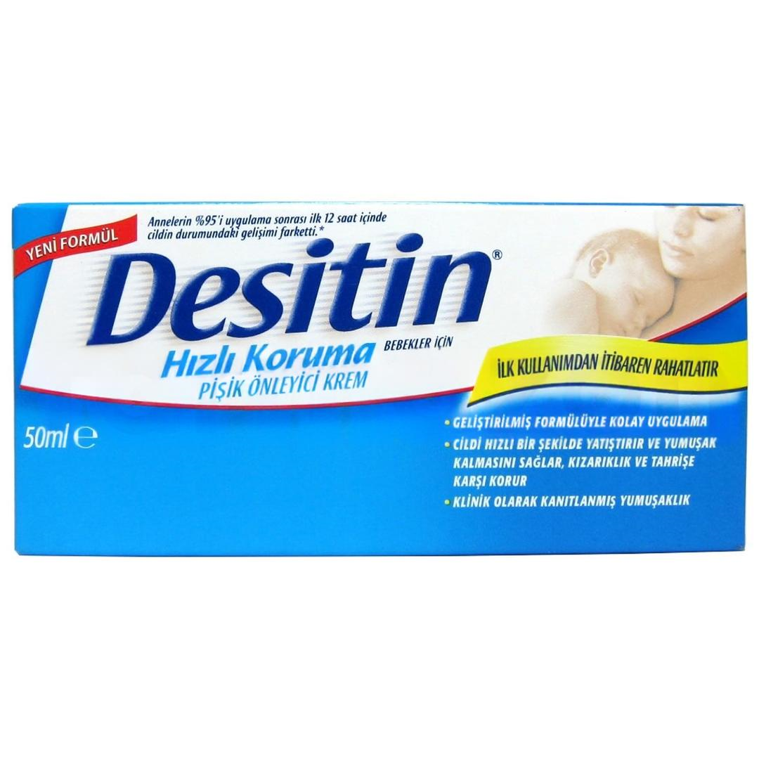 Desitin Pişik Kremi Hızlı Etki Mavi 50 ml