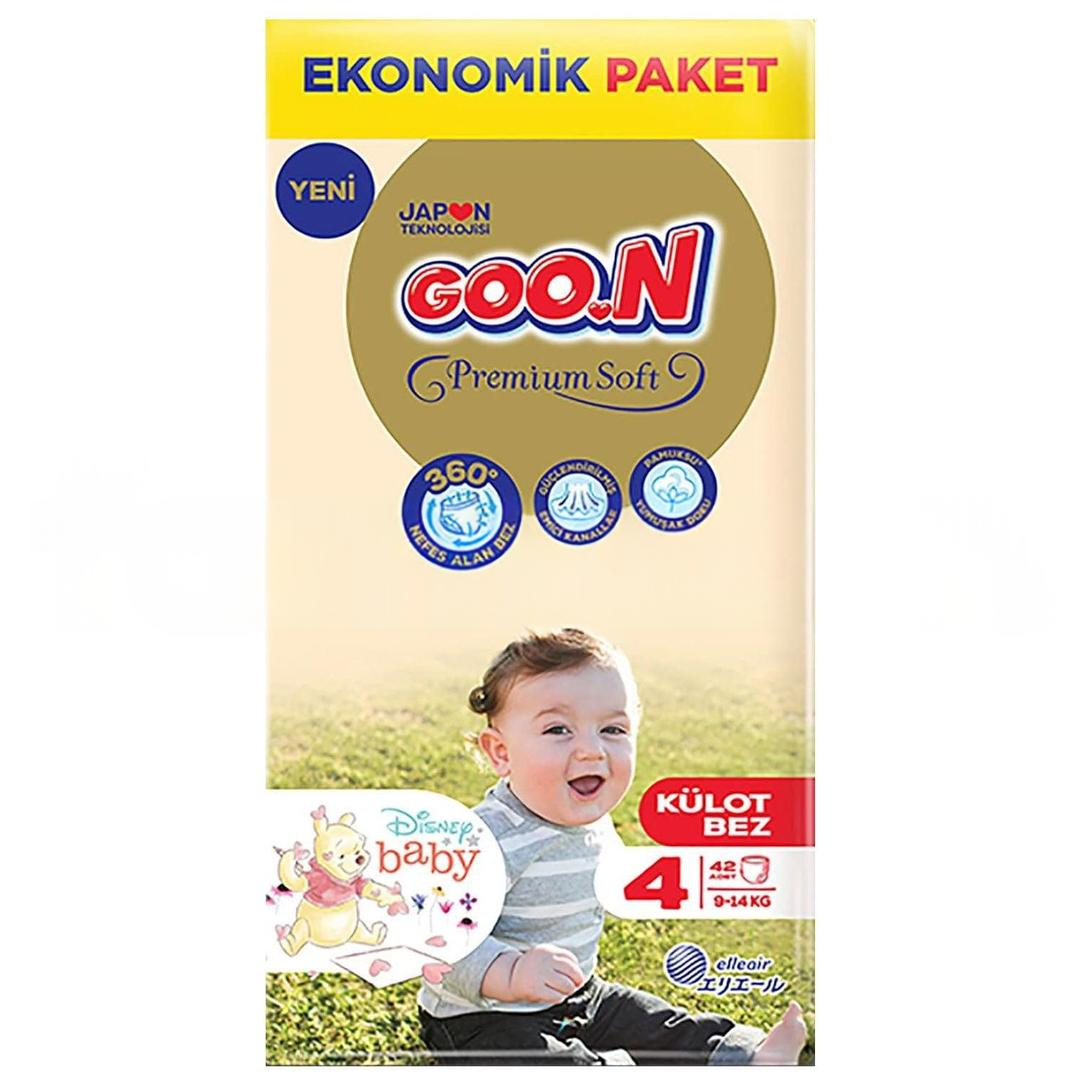 Goon Külot Bez Premium 9-14 kg 4 Beden 42'li
