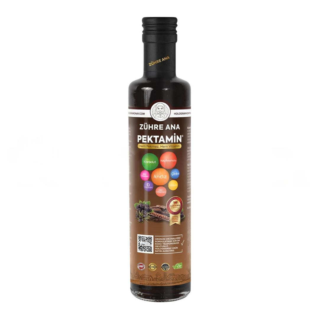 Zühre Ana Pektamin Karadut Keçiboynuzu ve Andız Pekmezi Karışımı 350 ml