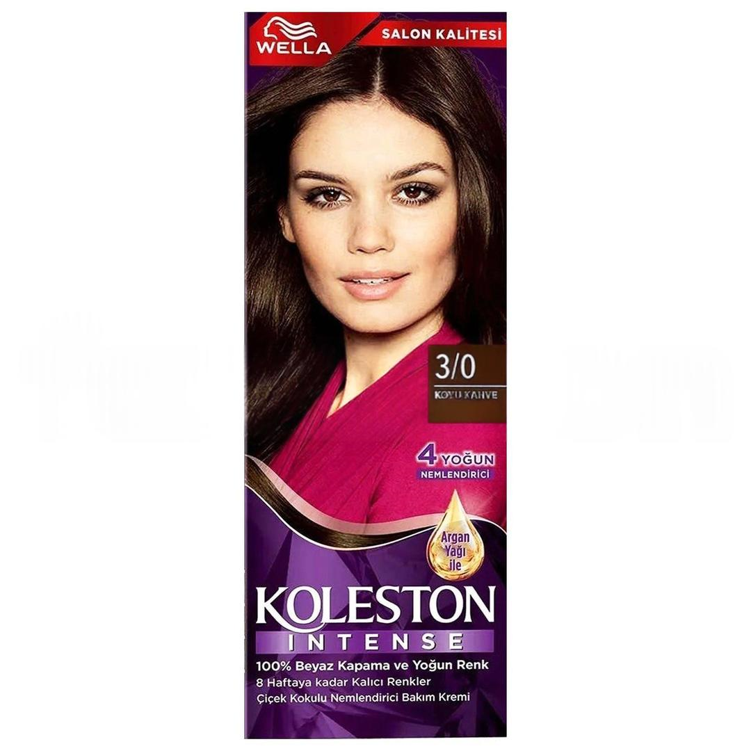 Koleston Intense Saç Boyası - Koyu Kahverengi 3/0