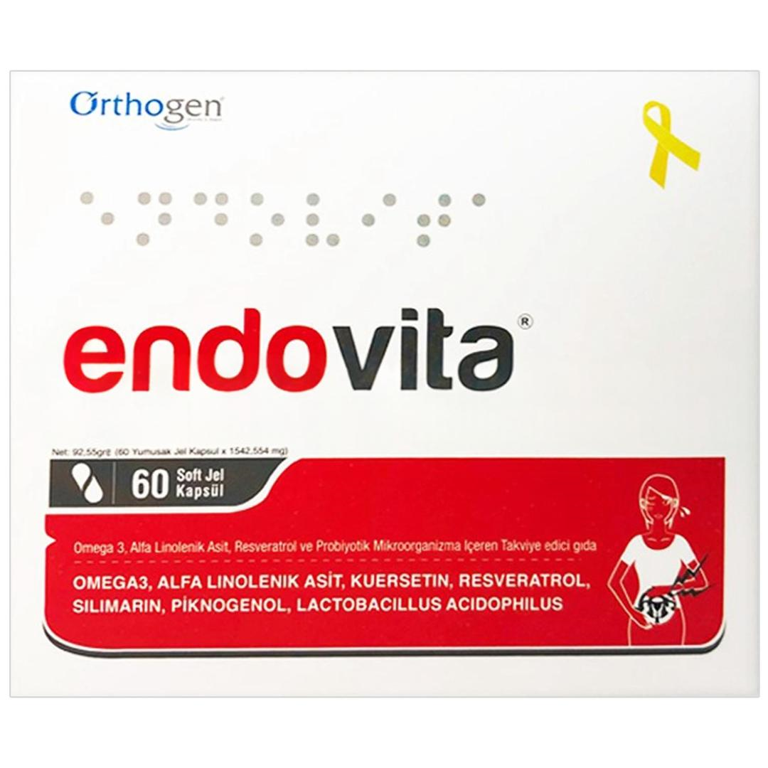 Endovita Omega 3 Kuersetin Resveratrol 60 Kapsül