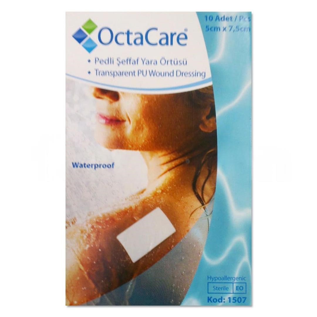 Octacare Pedli Şeffaf Yara Örtüsü 10'lu - 5 cm × 7,5 cm