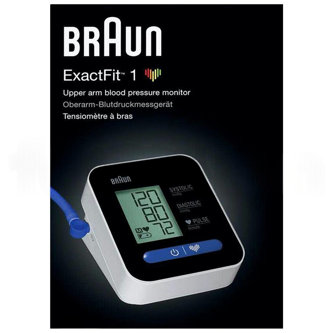 Braun BUA 5000 Exactfit 1 Tansiyon Aleti Siyah