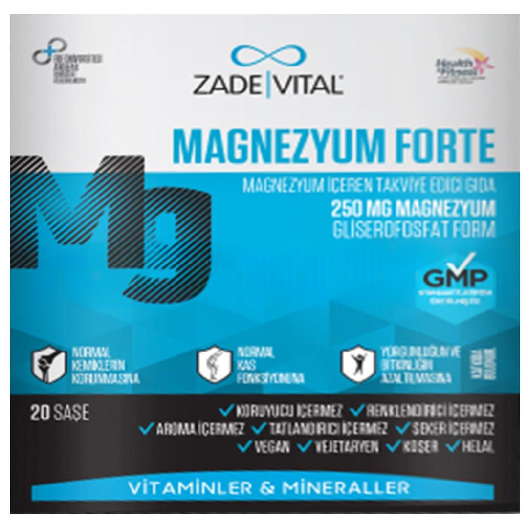 Zade Vital Magnesium Forte 20 Saşe