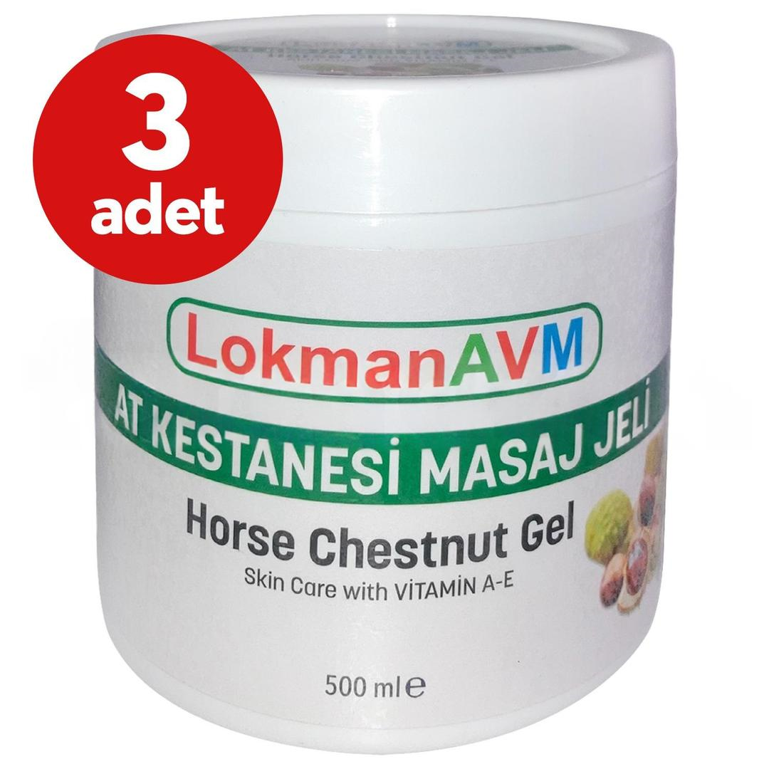 Lokmanavm At Kestanesi Jeli 500 ml - 3 Adet
