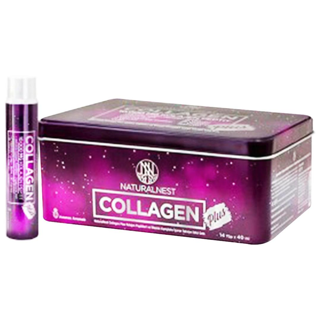 Naturalnest Collagen Plus Kollajen Peptitleri ve Vitamin Kompleks 30 x 40 ml - Eski Ambalaj