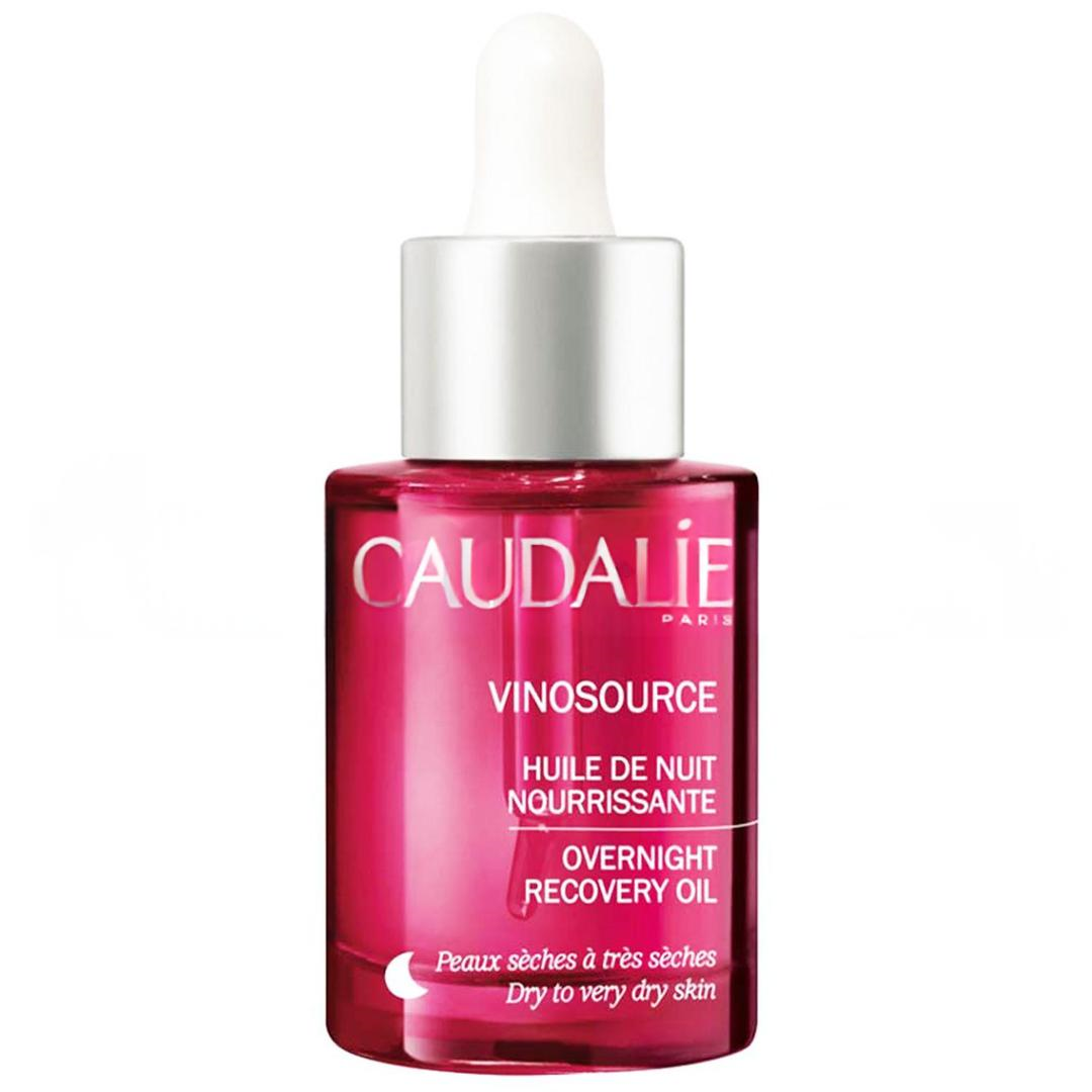 Caudalie Vinosource Overnight Recovery Oil 30 ml - Kuru Ve Hassas Ciltler Için Yenileyici Gece Bakım Yağı