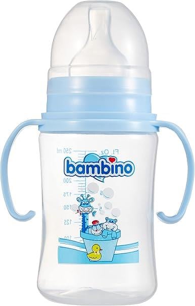 Bambino Geniş Ağızlı PP Biberon 250 ml - Blister