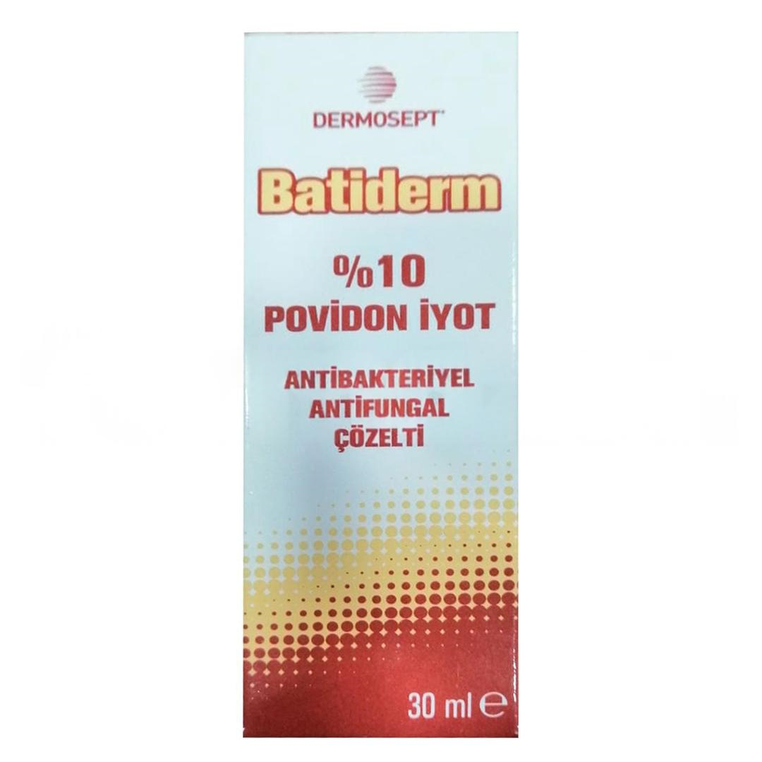 Dermosept Batiderm Antibakteriyel Antifungal Çözelti 30 ml - Eski Ambalaj