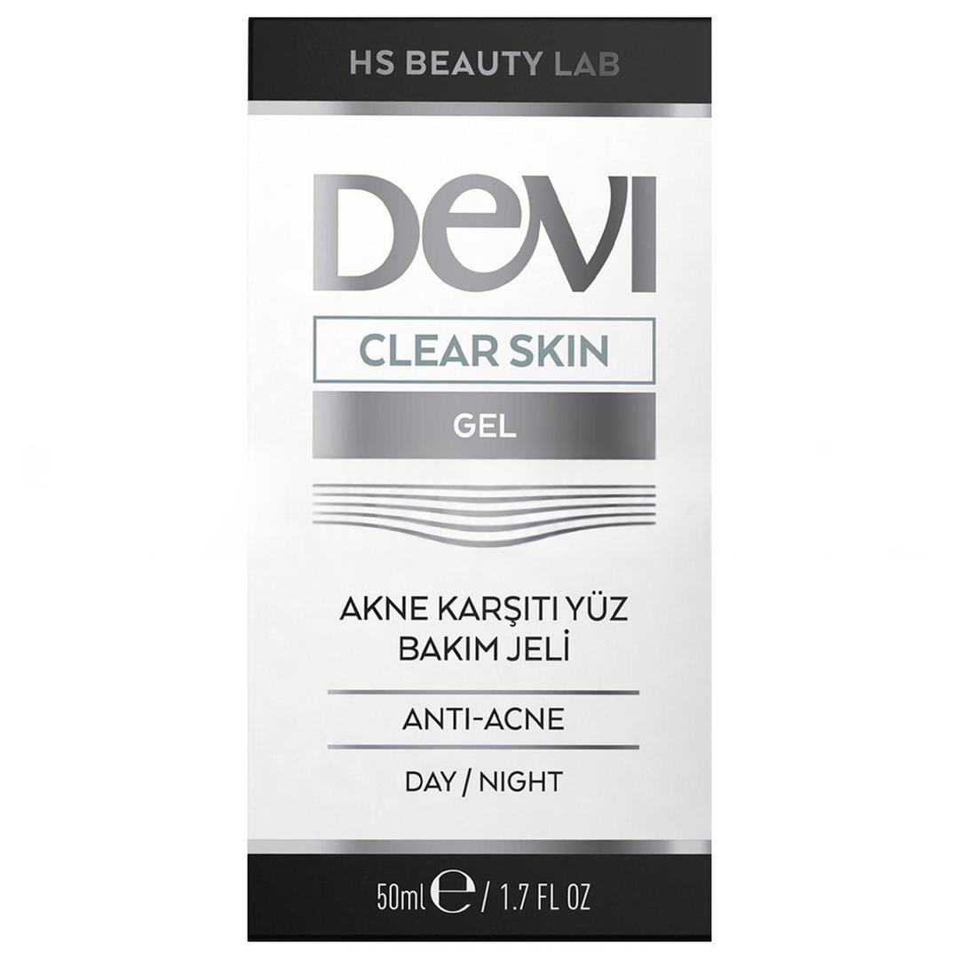 Devi Clear Skin Gel Yenileyici Renk Tonu Eşitleyici Akne Karşıtı Serum 50 ml