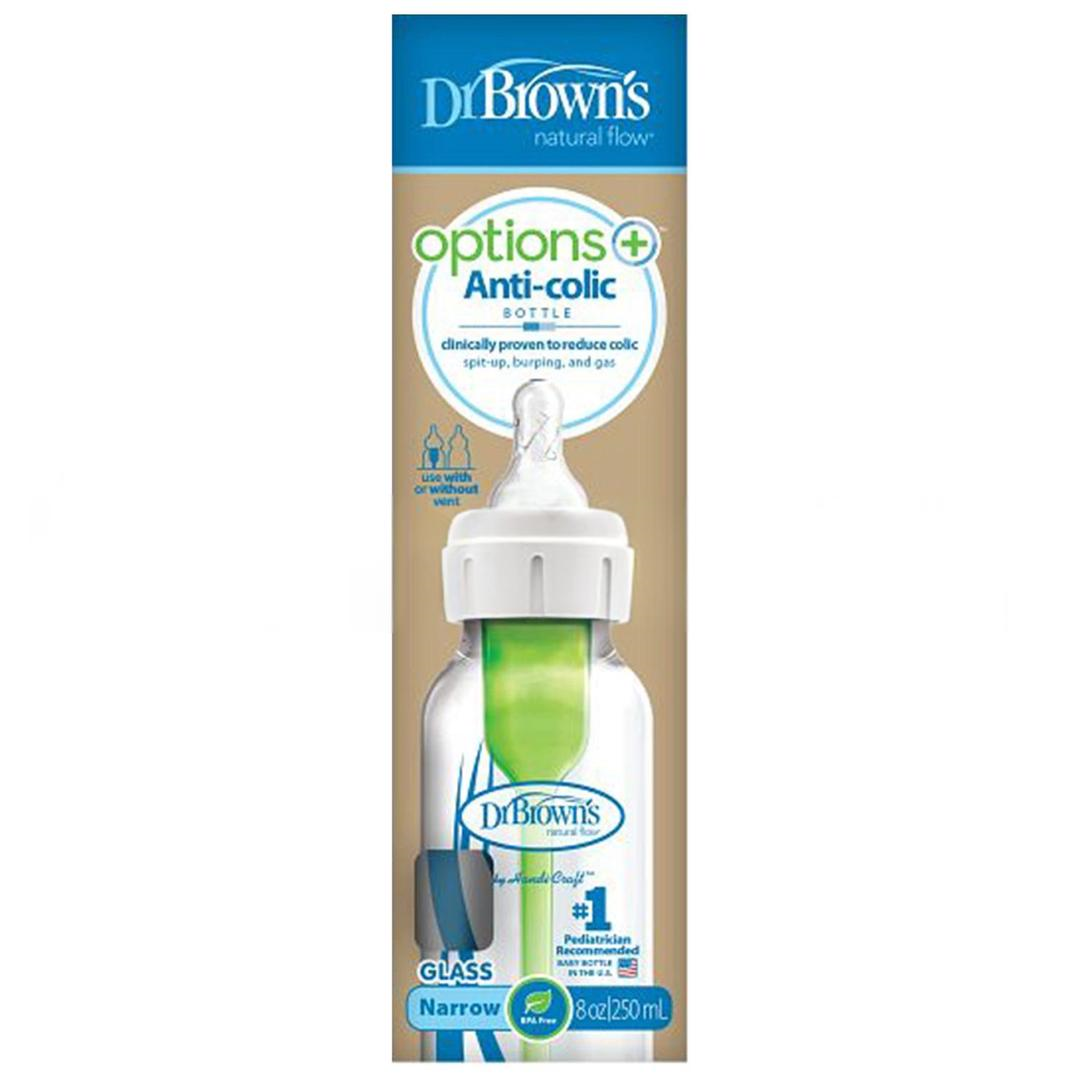 Dr. Brown's DB81003 Dar Ağız Cam Biberon 250 ml
