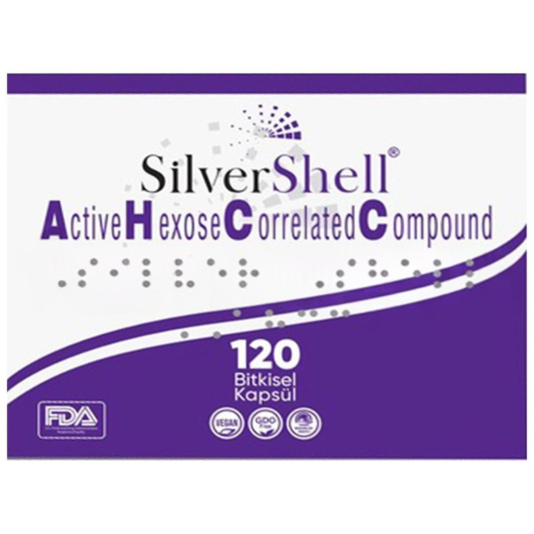 Silver Shell Ahcc 500 mg 120 Vegan Kapsül