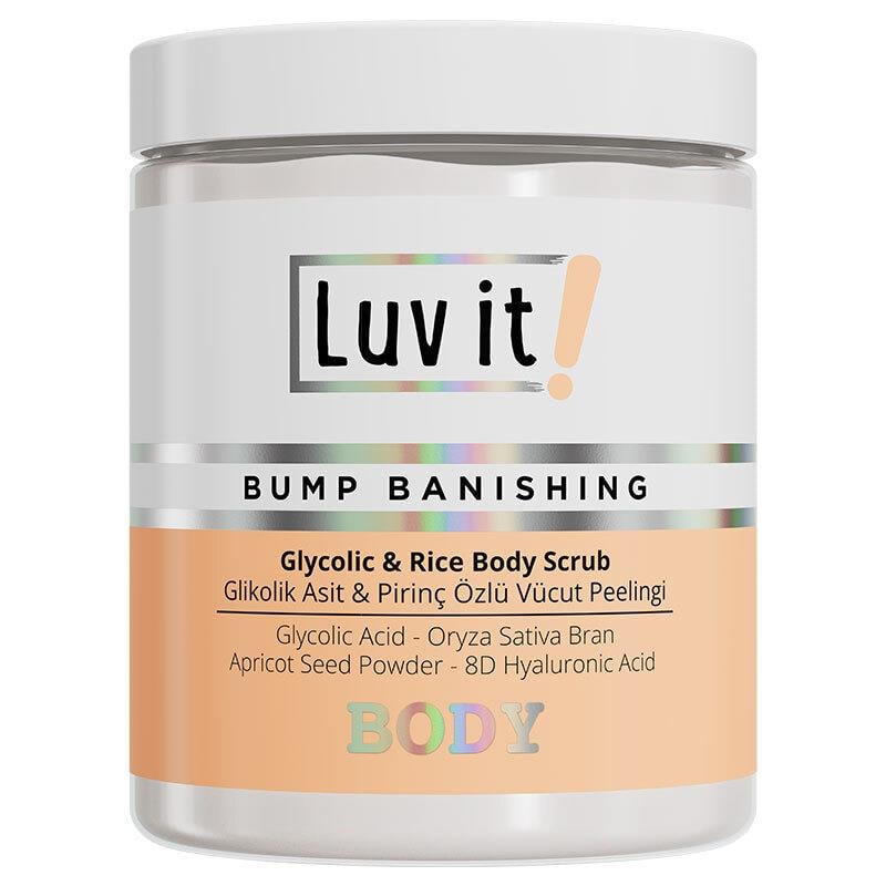 Luv it Glikolik Asit ve Pirinç Özlü Vücut Peelingi 250 ml