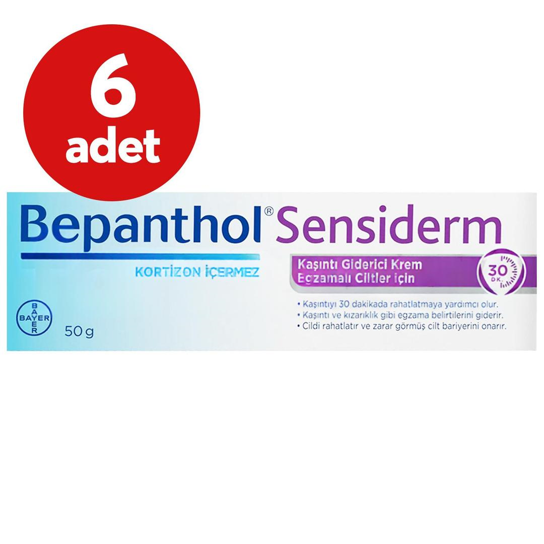 Bepanthol Sensiderm Krem 50 gr - 6 Adet