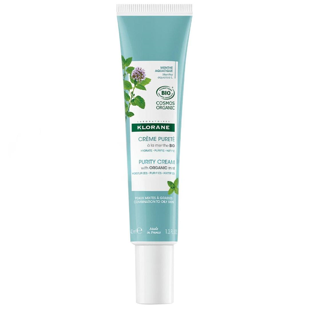 Klorane Nane Özlü Arındırıcı Yüz Bakım Kremi 40 ml