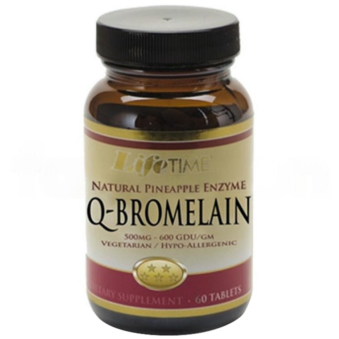 Life Time Q-Bromelain 60 Tablet