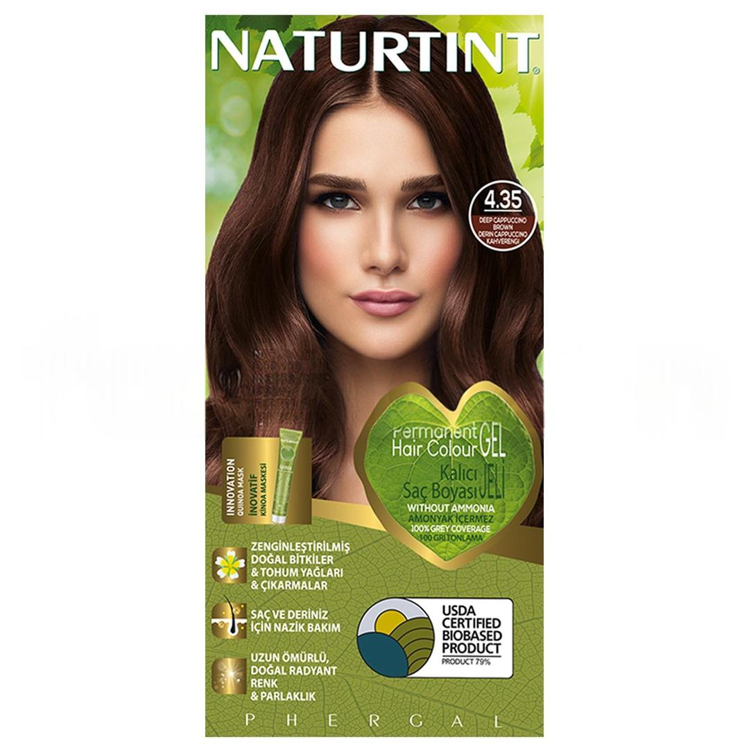 Naturtint 4,35 Yoğun Capuchino Doğal Saç Boyası 170 ml