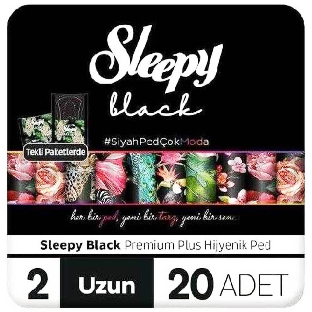 Sleepy Black Süper Eco Uzun 20'li