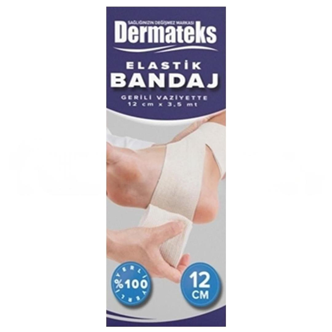 Dermateks Elastik Bandaj 12 cm 120 cm