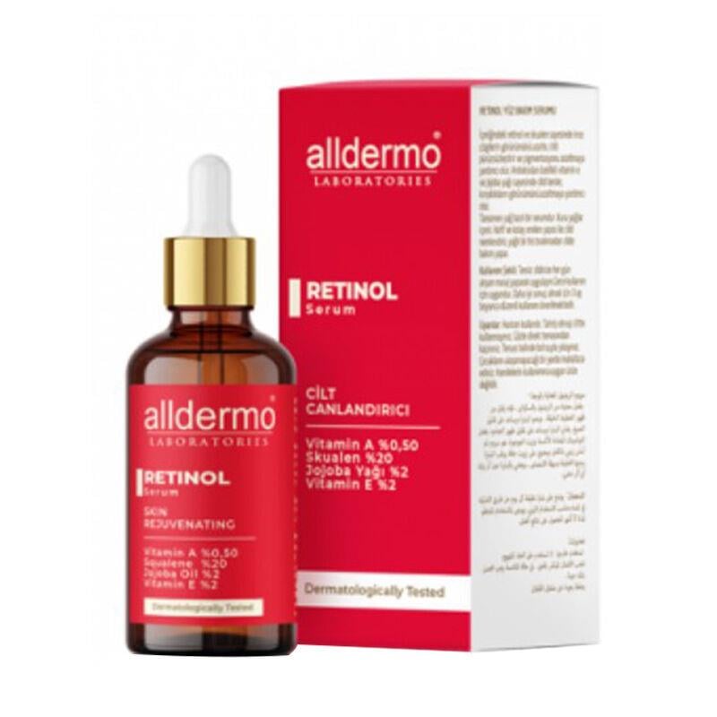 Alldermo Cilt Canlandırıcı Retinol Serum 30ml